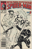 Spectacular Spider-Man #133 (1976) - 8.5 VF+ *Sienkiewicz Cover*