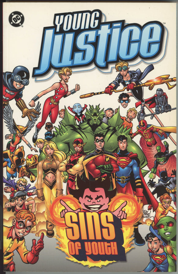 Young Justice Sins of Youth TPB (2000) - 9.2 NM- *1st Print*