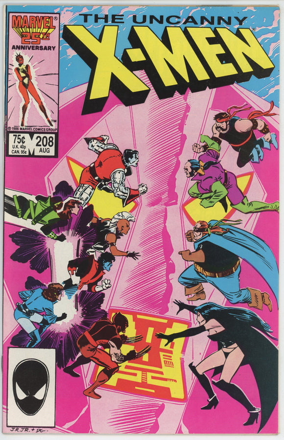 Uncanny X-Men #208 (1963) - 7.5 VF- *Retribution*