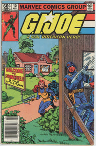 G.I. Joe #10 (1982) - 3.0 GD/VG *1st App Dr. Venom/1st Print*