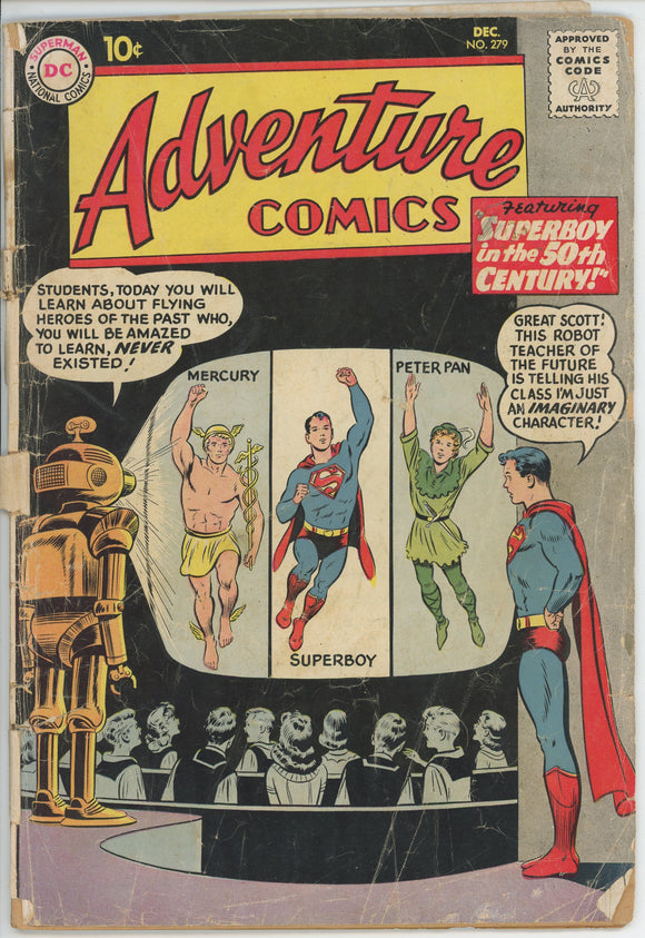 Adventure Comics #279 (1938) - 1.0 FR *Superboy Visits the 50th Century*