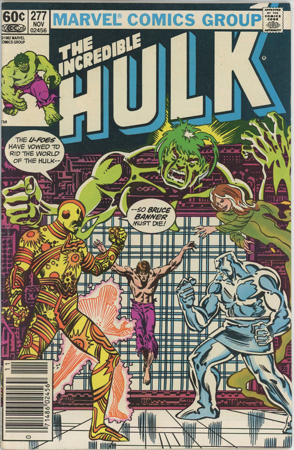 Incredible Hulk #277 (1962) - 6.5 FN+ *What Friends Are For*