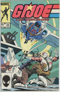 G.I. Joe #24 (1982) - 4.0 VG *1st Appearance Zartan/1st Print*