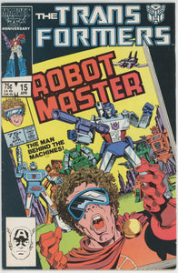 Transformers #15 (1984) - 5.0 VG/FN *I, Robot Master* 1st Print