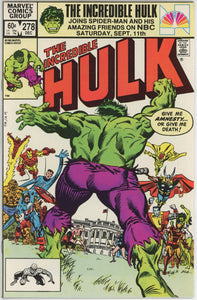 Incredible Hulk #278 (1962) - 8.5 VF+ *Amnesty/Avengers*