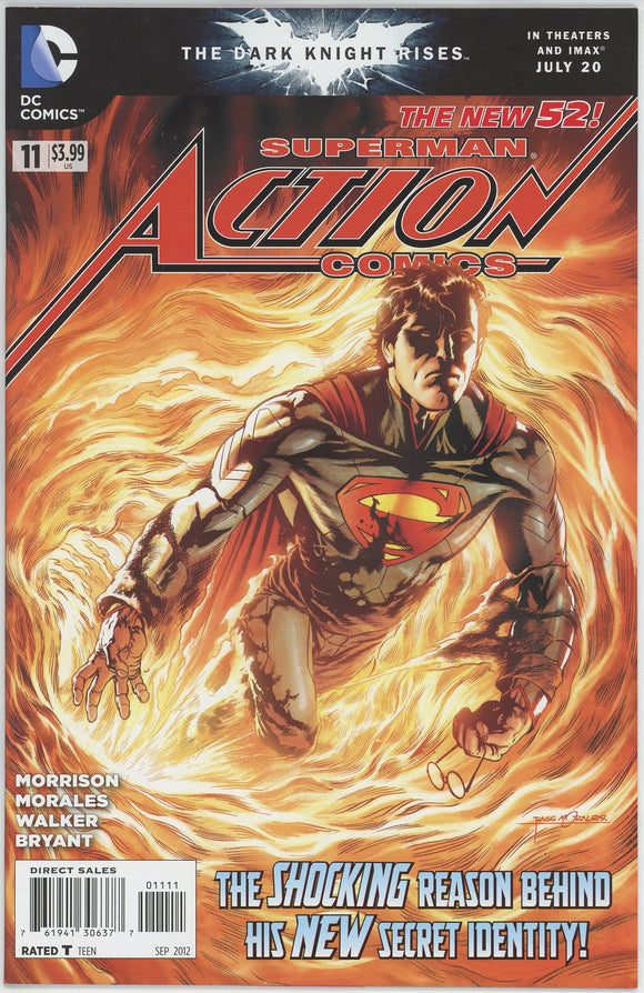 Action Comics #11 (2011) - 9.4 NM *New Secret Identity*