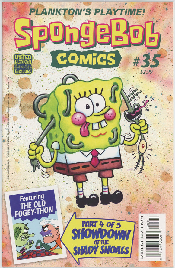 SpongeBob Comics #35 (2011) - 8.0 VF *'Plankton's Playtime*