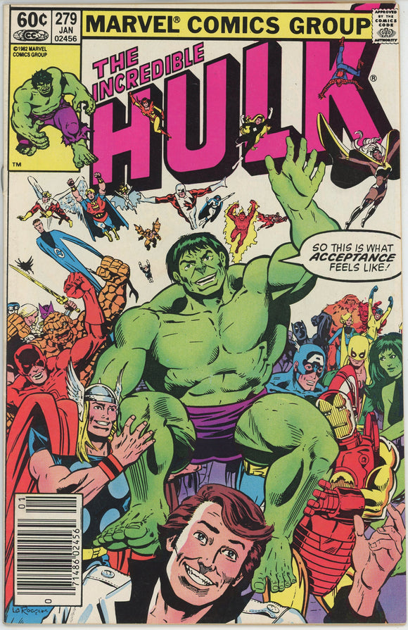 Incredible Hulk #279 (1962) - 8.5 VF+ *Everyone Loves a Parade* Newsstand