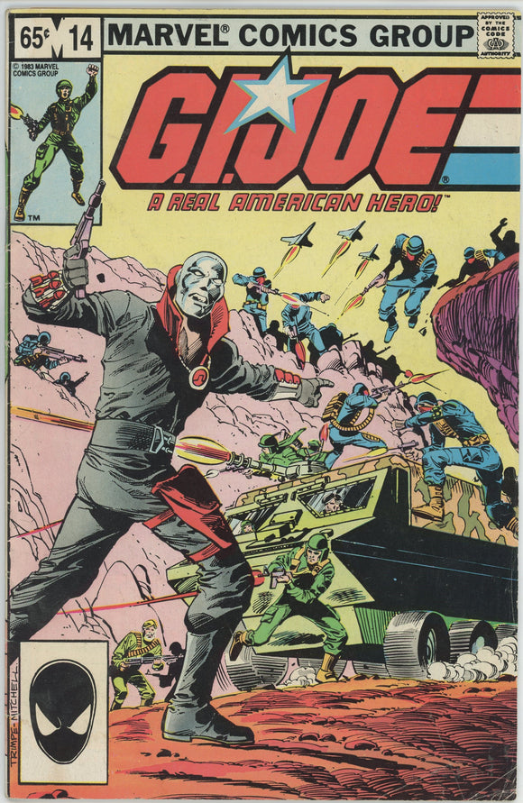 G.I. Joe #14 (1982) - 4.0 VG *1st App Destro/2nd Print*