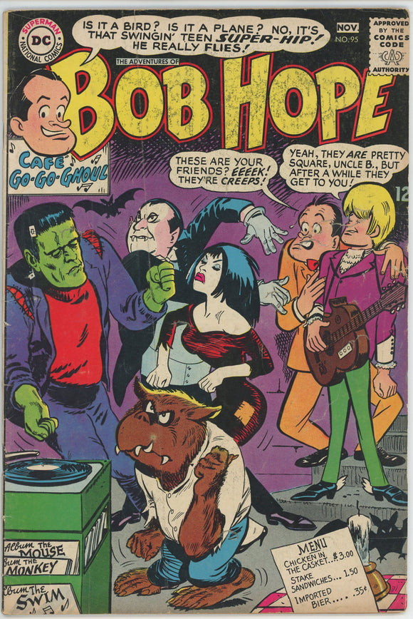 Adventures of Bob Hope #95 (1950) - 3.5 VG- *1st Monster Issue*