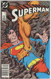 Superman #7 (1987) - 9.0 VF/NM *Rampage* Newsstand