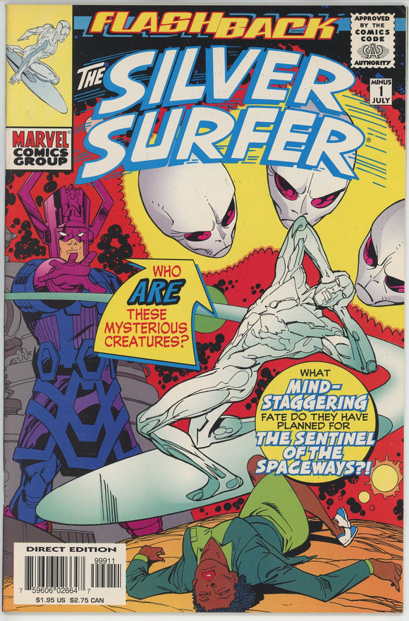 Silver Surfer #-1 (1987) - 9.2 NM- *Abduction* Minus 1