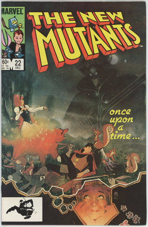 New Mutants #22 (1983) - 9.0 VF/NM *The Shadow Within*