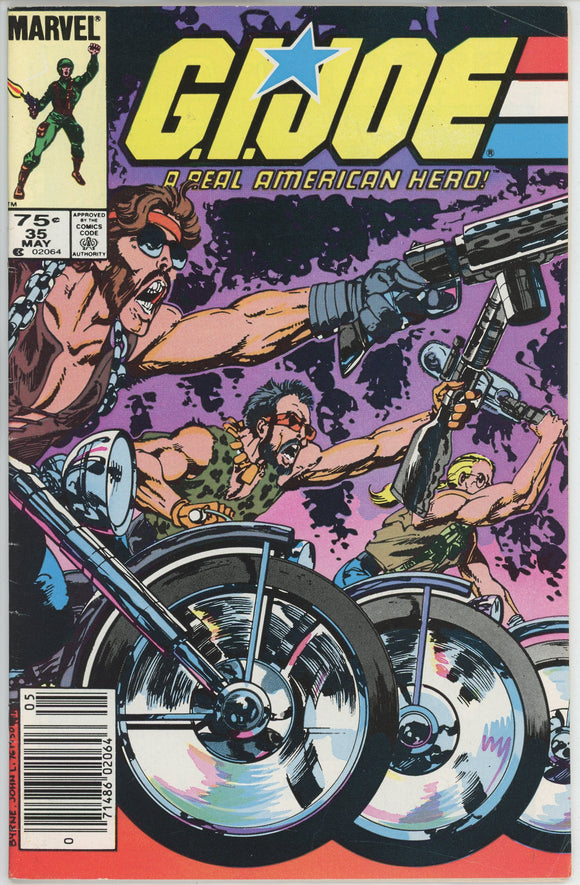 G.I. Joe #35 (1982) - 6.0 FN *Dreadnoks on the Loose/1st Print*