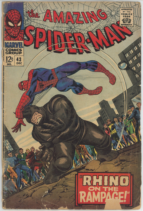 Amazing Spider Man #43 (1963) - 1.5 FR/GD *1st Full App Mary Jane*