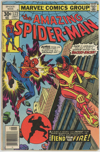 Amazing Spider Man #172 (1963) - 4.0 VG *1st Appearance Rocket Racer*