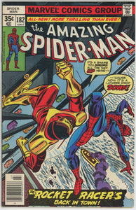 Amazing Spider Man #182 (1963) - 6.0 FN *The Rocket Racer's Back in Town*