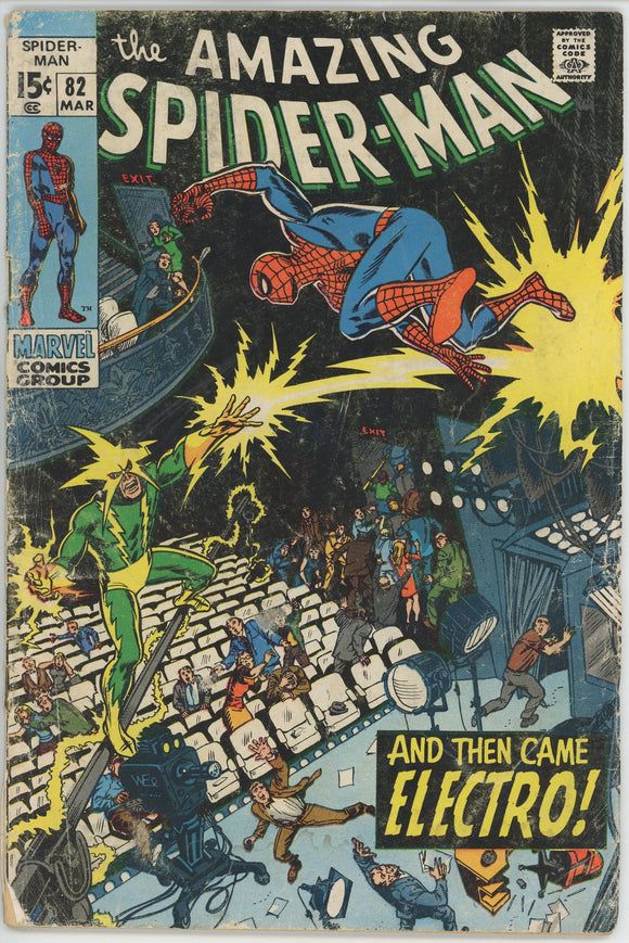 Amazing Spider Man #82 (1963) - 1.8 GD- * And Then Came Electro*