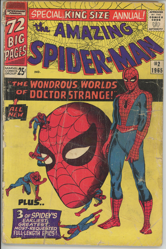 Amazing Spiderman Annual #2 (1963) - 1.0 FR *1st Spider-Man/Dr. Strange Meeting*