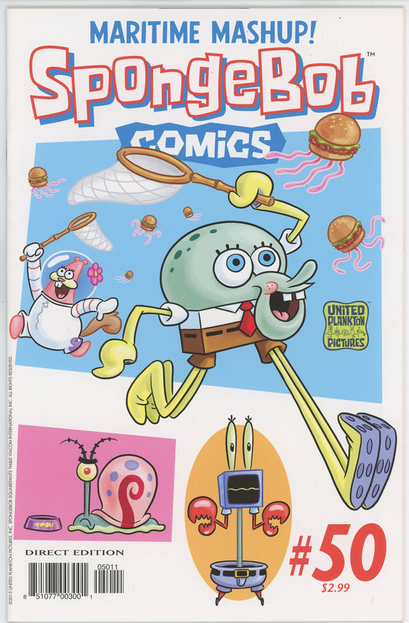 SpongeBob Comics #50 (2011) - 6.5 FN+ *Mashup* Siegel Cover