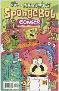 SpongeBob Comics #52 (2011) - 7.0 FN/VF *A New Dimension in Stupidity*