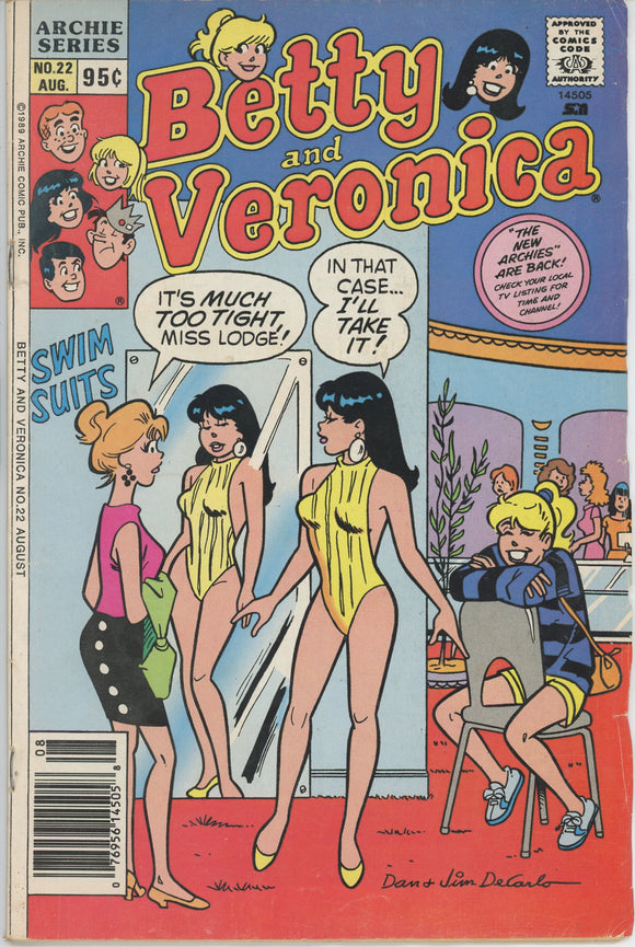 Betty and Veronica #22 (1987) - 4.0 VG *Hawaiian Surprise*