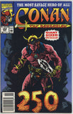 Conan the Barbarian #250 (1970) - 7.0 FN/VF *Giant Size Anniversary* Newsstand