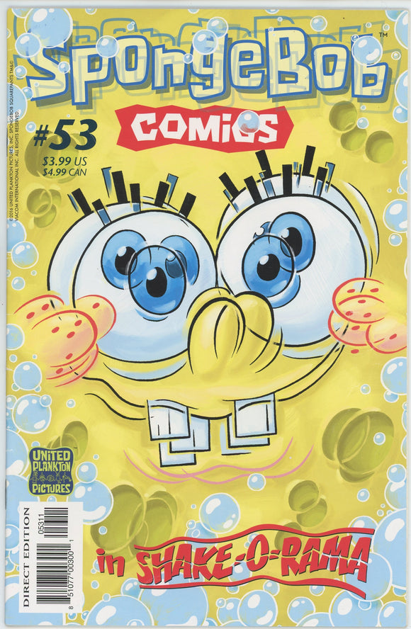 SpongeBob Comics #53 (2011) - 4.5 VG+ *Sea-quake* Chabot Cover