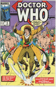 Doctor Who #6 (1984 Marvel) - 8.0 VF *The Summer of Death*