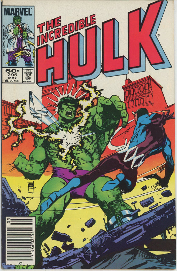 Incredible Hulk #295 (1962) - 8.0 VF  *Boomerang* Newsstand