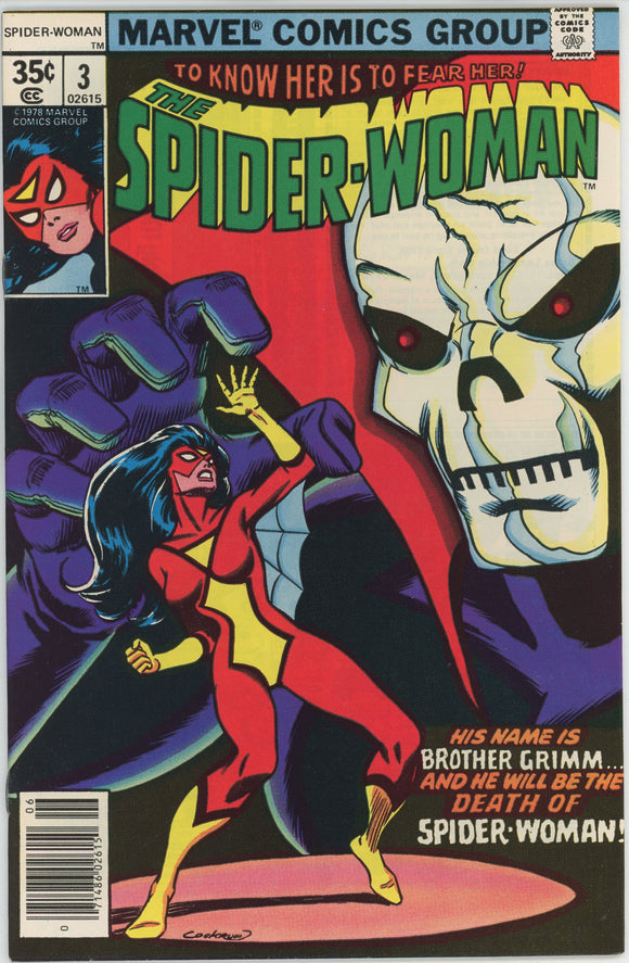 Spider Woman #3 (1978) - 9.4 NM *1st App Madame Doll* Newsstand