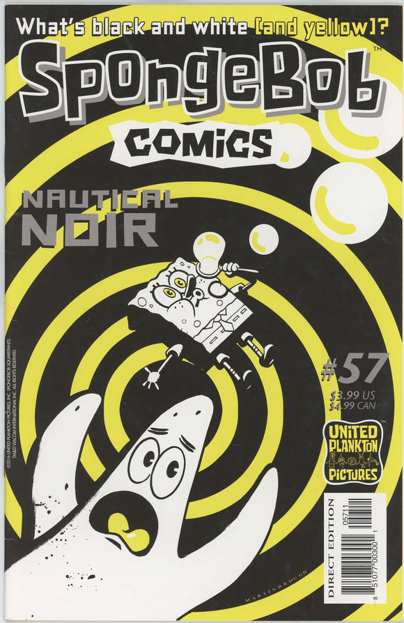 SpongeBob Comics #57 (2011) - 5.0 VG/FN *Nautical Noir*