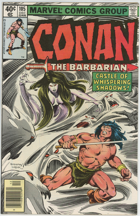 Conan the Barbarian #105 (1970) - 9.0 VF/NM *Whispering Shadows*