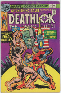 Astonishing Tales #35 (1970) - 3.0 GD/VG *Deathlok/Once Removed From Never*