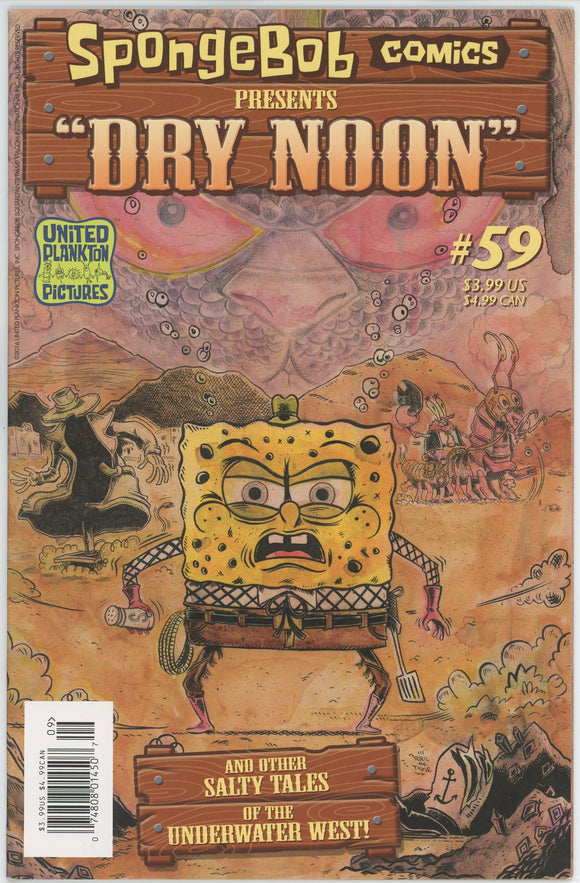 SpongeBob Comics #59 (2011) - 6.0 FN *Dry Noon* Western Cover