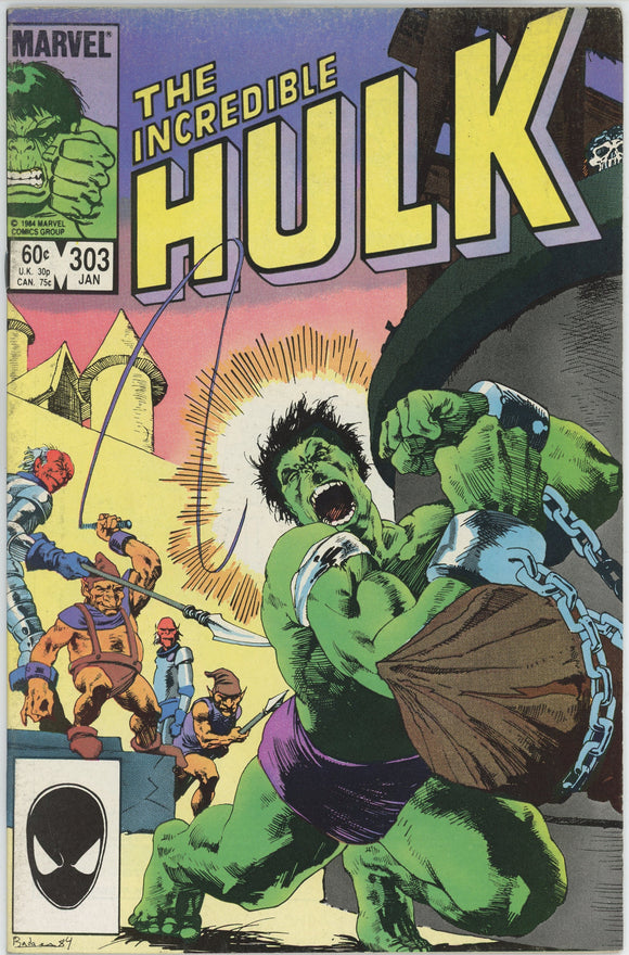 Incredible Hulk #303 (1962) - 6.5 FN+ *Crossroads/Growing Up is Hard To Do*