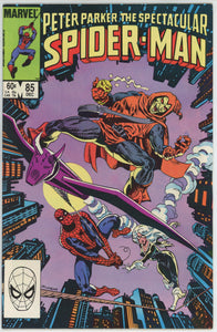 Spectacular Spider-Man #85 (1976) - 8.5 VF+ * Hatred of the Hobgoblin*