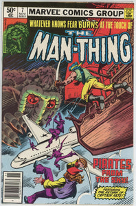 Man-Thing #7 (1979) - 9.0 VF/NM *Whatever Happened to Captain Fate*