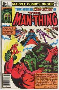 Man-Thing #11 (1979) - 8.0 VF *Last Issue/Doctor Strange*