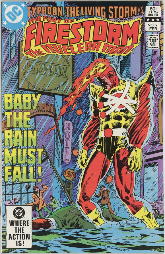 Firestorm #9 (1982) - 9.6 NM+ *The Rain Must Fall*