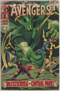 Avengers #45 (1963) - 1.0 FR *Blitzkrieg in Central Park*