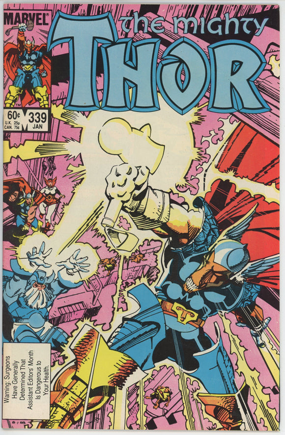 Thor #339 (1962) - 9.0 VF/NM *1st Appearance Stormbreaker*