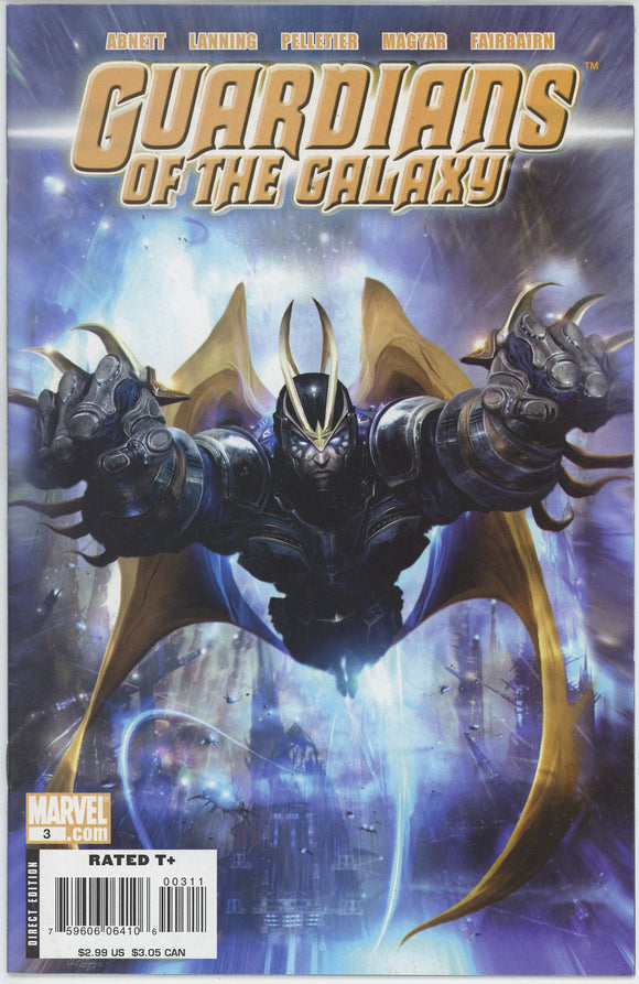 Guardians of the Galaxy #3 (2008) - 7.5 VF- *Return of Starhawk*