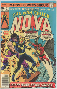 Nova #2 (1976) - 6.0 FN *1st Appearance Condor*