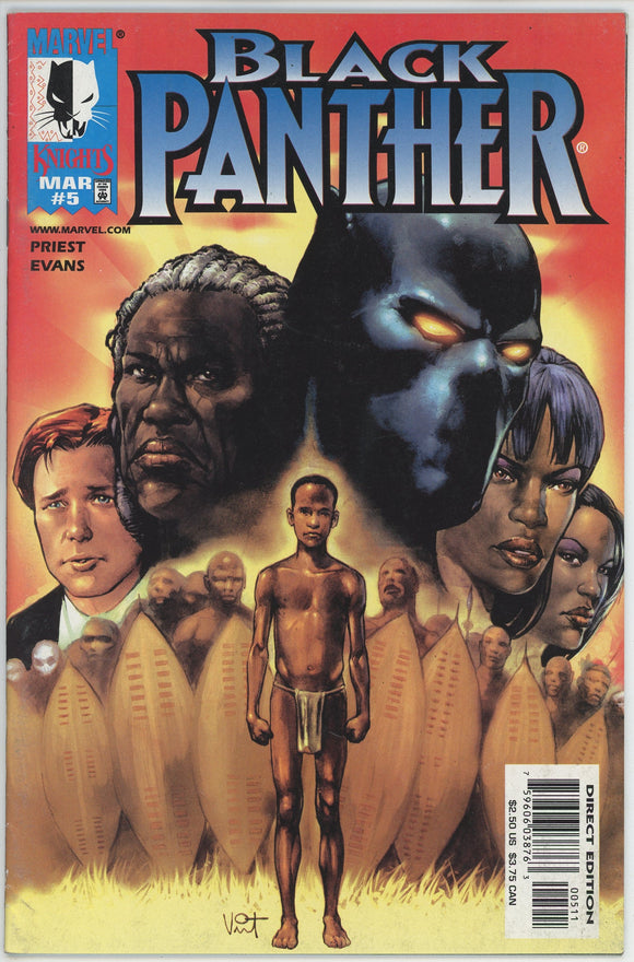 Black Panther #5 (1998) - 7.0 FN/VF *Lord of the Damned*