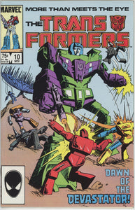 Transformers #10 (1984) - 6.5 FN+ *The Next Best Thing* 1st Print