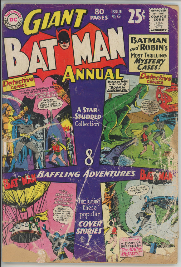 Batman Annual #6 (1940) - 0.5 PR *The First Batman*