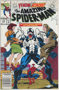 Amazing Spider Man #374 (1963) - 9.2 NM- *Murder on Parade/Venom Newsstand