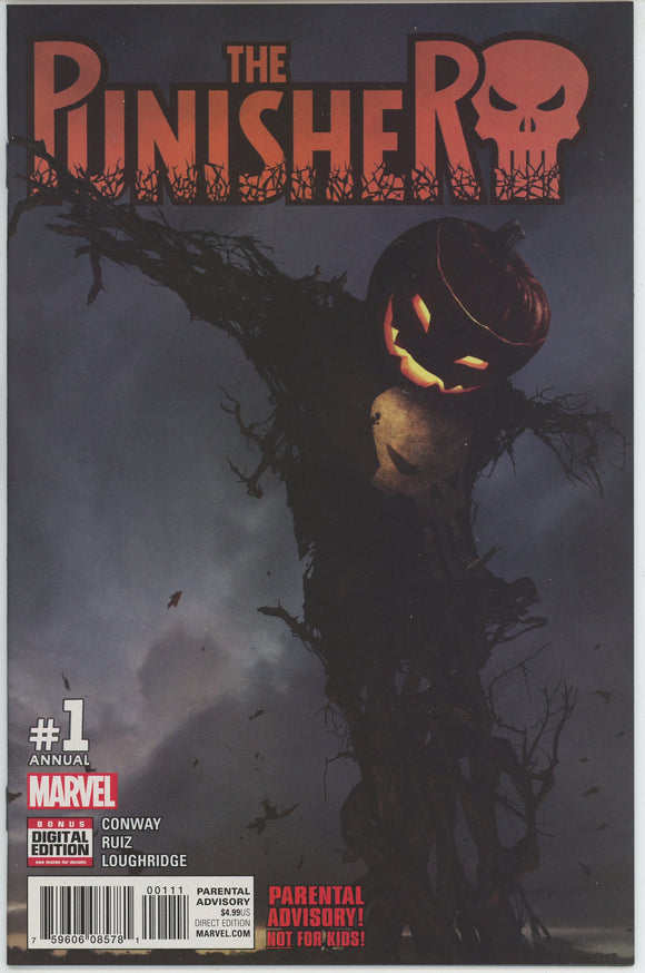 Punisher Annual #1 (2016) - 9.4 NM *Rahzzah Halloween Cover*