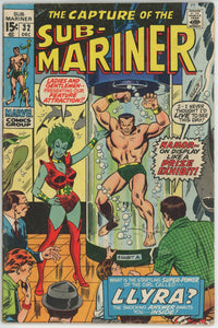 Sub-Mariner #32 (1968) - 4.0 VG *1st Appearance Llyra*